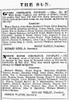 Fire Insurance, 1833. /Nadvertisements By New York City Insurance Companies In The Sun Newspaper From New York, 1833, Two Years Before The Great Fire. Poster Print by Granger Collection - Item # VARGRC0079596