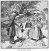 New England: Pastor. /Nthe Beloved Pastor. Line Engraving, 19Th Century. Poster Print by Granger Collection - Item # VARGRC0092847