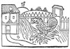 Aesop: Cock & Gem. /Nwoodcut From A French Edition, 1484, Of 'Les Subtiles D'Esope.' Poster Print by Granger Collection - Item # VARGRC0032006