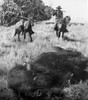 Buffalo Hunters, 1882. /Nhunting Party In Montana. Photographed In 1882. Poster Print by Granger Collection - Item # VARGRC0044938