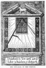 England: Sundial, 1872. /Nold Sundial In The Temple At Greenwich, England. Line Engraving, 1872. Poster Print by Granger Collection - Item # VARGRC0098878