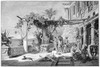 Tiberius (42 B.C.- 37 A.D.). /Nemperor Of Rome, 14-37 A.D. Tiberius At Capri. Line Engraving, Late 19Th Century. Poster Print by Granger Collection - Item # VARGRC0014770