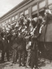 World War I: Army Draft. /Nnew York City Residents Newly Drafted Into The U.S. Army Taking The Train To Camp Upton, Yaphank, New York. Photograph, 1918. Poster Print by Granger Collection - Item # VARGRC0408258