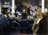 Woodrow Wilson In Paris. /Npresident Woodrow Wilson (1856-1924) In Paris For Preliminary Peace Talks After The End Of World War I: Oil Over A Photograph, Probably December 1918. Poster Print by Granger Collection - Item # VARGRC0066632