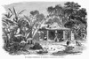 Acadian Homestead, 1867. /Nan Acadian Homestead In Louisiana. Engraving After A Sketch By A.R. Waud, 1867. Poster Print by Granger Collection - Item # VARGRC0355015