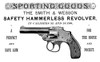 Ad: Revolver, 1889. /Namerican Magazine Advertisement For The Smith & Wesson Hammerless Revolver, 1889. Poster Print by Granger Collection - Item # VARGRC0323685