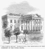White House, 1860. /Nnorth Front Of The White House On Pennsylvania Avenue In Washington, D.C. Wood Engraving From An English Newspaper Of 1860. Poster Print by Granger Collection - Item # VARGRC0092401