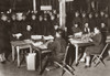 World War I: Discharge. /Ntroops Who Had Been In Training Receiving Their Honorable Discharge Papers And Parting From Officers With A Final Salute At Camp Dix, New Jersey. Photograph, C1918. Poster Print by Granger Collection - Item # VARGRC0409358