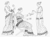 Ancient Greek Women. /Nline Engraving After An Antique Greek Vase. Poster Print by Granger Collection - Item # VARGRC0043668