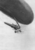 World War I: Airship, 1917. /Nfrench Naval Air Scouts In An Airship On A Mission To Find Enemy Submarines During World War I. Photograph, 1917. Poster Print by Granger Collection - Item # VARGRC0174949