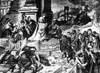 Rome: Great Fire, 64 A.D./N'Nero Amid The Ruins Of Rome.' Engraving, Late 19Th Century. Poster Print by Granger Collection - Item # VARGRC0176118