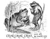 Andersen: Thumbelina. /N'Croak, Croak, Croak Was All He Could Say.' Drawing, By Henry J. Ford For The Fairy Tale By Hans Christian Andersen. Poster Print by Granger Collection - Item # VARGRC0041369