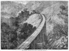 Brazil: Sierra Viaduct, 1868. /Nthe Sierra Viaduct At St. Paul'S Railroad. Wood Engraving, American, 1868. Poster Print by Granger Collection - Item # VARGRC0064150