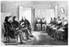 Shakers Singing, 1873. /Na Singing Meeting Of Shakers At Lebanon, New York. Wood Engraving, 1873. Poster Print by Granger Collection - Item # VARGRC0087386