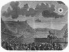 Solar Eclipse, 1860./Nobserving The Total Solar Eclipse, 18 July 1860, At Aguilar, Spain. Wood Engraving From A Contemporary English Newspaper. Poster Print by Granger Collection - Item # VARGRC0089402