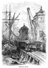 Dor_: London, 1872. /N'Poplar Dock.' Wood Engraving After Gustave Dor_, From The Series 'London: A Pilgrimage,' 1872. Poster Print by Granger Collection - Item # VARGRC0354711