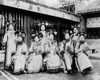 Peking: Palace Women. /Nmanchu Ladies Of The Palace, Peking, China. Photographed C1910-1925. Poster Print by Granger Collection - Item # VARGRC0108942