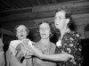 Community Sing, 1940. /Nthree Members Of Ladies' Quintette At A Community Sing At Pie Town, New Mexico. Photograph, 1940, By Russell Lee. Poster Print by Granger Collection - Item # VARGRC0000751