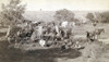 South Dakota: Cowboy Camp. /Ncowboys Seated Around A Chuckwagon At A Campsite In South Dakota. Photograph By John C.H. Grabill, C1887-1892. Poster Print by Granger Collection - Item # VARGRC0124909