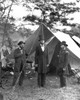 Lincoln/Antietam, 1862. /Nallan Pinkerton, President Abraham Lincoln, And Major General John A. Mcclernand, Photographed At Antietam, Maryland, 3 October 1862, By Alexander Gardner. Poster Print by Granger Collection - Item # VARGRC0002291