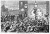 Anti-Corn Law Riot, 1815. /Nanti-Corn Law Riot At The House Of Commons In London, England, 1815. Wood Engraving, English, 19Th Century. Poster Print by Granger Collection - Item # VARGRC0030462