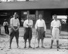 Golf: Men, 1924. /Nmen Wearing Golf Clothing And Holding Golf Clubs. Photograph, 1924. Poster Print by Granger Collection - Item # VARGRC0265364