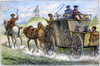 Stagecoach, 18Th Century. /Na Stagecoach Ride In England In The 18Th Century. Wood Engraving, English, 19Th Century. Poster Print by Granger Collection - Item # VARGRC0085190
