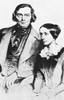 Robert And Clara Schumann. /Ngerman Composer, Robert Schumann (1810-1856), And His Wife, German Pianist, Clara Schumann (1819-1896). Poster Print by Granger Collection - Item # VARGRC0001774