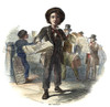 Lenglish Newsboy, 1862. /Nwood Engraving From An English Newspaper Of 1862. Poster Print by Granger Collection - Item # VARGRC0009050
