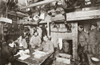 World War I: French Dugout. /Nfrench Officers Working With Maps And Reports In A Dugout During A Winter During World War I. Photograph, 1914-1918. Poster Print by Granger Collection - Item # VARGRC0407828