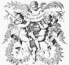 Cherubim, 18Th Century. /Ncopper Engraving, English, 18Th Century. Poster Print by Granger Collection - Item # VARGRC0037945