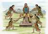 Mexico: Aztec Sacrifice. /Nhuman Sacrifice, After An Aztec Codex. Poster Print by Granger Collection - Item # VARGRC0039530
