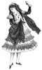 Flamenco Dancer. /Nline Engraving, 19Th Century. Poster Print by Granger Collection - Item # VARGRC0077175