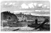 St. Joseph, Missouri. /Nview Of St. Joseph, From The Kansas Side Of The Missouri River: Wood Engraving, Mid-19Th Century. Poster Print by Granger Collection - Item # VARGRC0036777