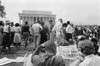 March On Washington, 1963. /Nblack And White Civil Rights Demonstrators In Front Of The Lincoln Memorial At The March On Washington. Photographed By Warren Leffler, 28 August 1963. Poster Print by Granger Collection - Item # VARGRC0107738