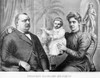 Cleveland Family, C1893. /Namerican President Grover Cleveland With His Wife Frances Folsom And One Of Their Daughters. Lithograph By Kurz And Allison, C1893. Poster Print by Granger Collection - Item # VARGRC0128428