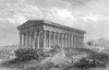 Greece: Temple Ruins. /Nthe Temple Of Theseus In Athens. Steel Engraving, English, 1833. Poster Print by Granger Collection - Item # VARGRC0046645