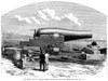 Rodman Gun, 1867. /Nthe Rodman Gun, A 15-Caliber, 80-Ton Cannon Designed By The American Officer Thomas Jefferson Rodman (1815-1871). Line Engraving From An English Newspaper, 1867. Poster Print by Granger Collection - Item # VARGRC0046937
