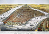 View Of New York, 1876. /Nbird'S-Eye View Of New York And Parts Of Brooklyn. Brooklyn Bridge, Shown Under Construction In 1876, When This Lithograph Was Published By Currier & Ives. Poster Print by Granger Collection - Item # VARGRC0054893