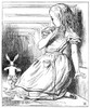 Alice In Wonderland, 1865. /Nalice And The White Rabbit. Illustration By John Tenniel From The First Edition Of Lewis Carroll'S 'Alice'S Adventures In Wonderland,' 1865. Poster Print by Granger Collection - Item # VARGRC0017348