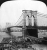 Ny: Brooklyn Bridge, 1901. /Nview Of The Brooklyn Bridge. Stereograph, 1901. Poster Print by Granger Collection - Item # VARGRC0013669