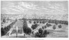 Australia: Melbourne, 1889. /Nview Of Melbourne, Victoria. Wood Engraving, English, 1889. Poster Print by Granger Collection - Item # VARGRC0089093