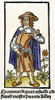 Francois Villon /N(1431-After 1463). French Poet: Colored Woodcut From The Grand Testament De Maitre Francois Villon, Paris, 1489. Poster Print by Granger Collection - Item # VARGRC0008509