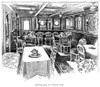Steamship: Smoking Room. /Nsmoking Room Of A French Steamship. Wood Engraving, American, C1890. Poster Print by Granger Collection - Item # VARGRC0058121