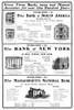 Mutual Funds, 1901. /Namerican Magazine Advertisement For Mutual Accounts At Three Different Banks, 1901. Poster Print by Granger Collection - Item # VARGRC0370655