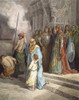 Mother & Sons. /Na Mother And Her Seven Sons Stand Up Against The Tyrant Antiochus, King Of Syria (Ii Maccabees 7:29): Wood Engraving After Gustave Dor_. Poster Print by Granger Collection - Item # VARGRC0050337