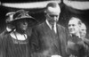 Calvin Coolidge (1872-1933). /N30Th President Of The United States. With His Wife, Grace Coolidge, At The Funeral Of Warren G. Harding In 1923. Poster Print by Granger Collection - Item # VARGRC0054328