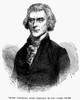 Thomas Jefferson (1743-1826). /Nthird President Of The United States. Wood Engraving, 19Th Century. Poster Print by Granger Collection - Item # VARGRC0062201