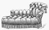Couch, C1880. /Nwood Engraving, French, C1880. Poster Print by Granger Collection - Item # VARGRC0077675