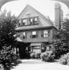 Theodore Roosevelt /N(1858-1919). 26Th President Of The United States. The Roosevelt Family House At Sagamore Hill, Oyster Bay, New York. Stereoscopic View, Early 20Th Century. Poster Print by Granger Collection - Item # VARGRC0066919